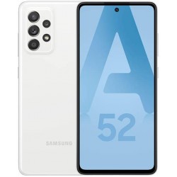 Samsung GALAXY A52 - 128 Go - 4G - Blanc (Awesome White)