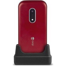 Mobile DORO 7030 - Dual Sim - Rouge / Blanc