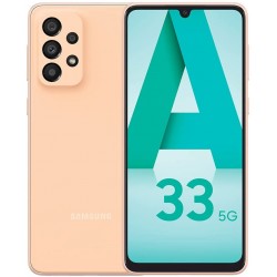 SAMSUNG GALAXY A33 5G - 128 Go - Peach