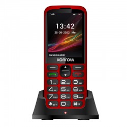 Mobile KONROW SENIOR 280 PLUS - ROUGE