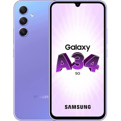 SAMSUNG GALAXY A34 A346 5G - 256GO - VIOLET - Europe