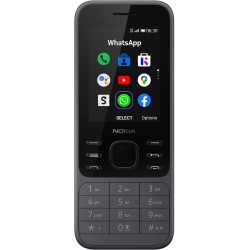 NOKIA 6300 Dual Sim - NOIR - RESEAU 2G