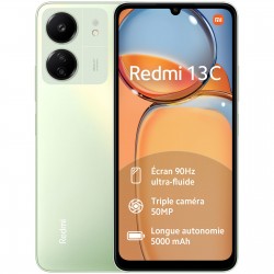 XIAOMI REDMI 13C - 256 Go - Vert - NFC