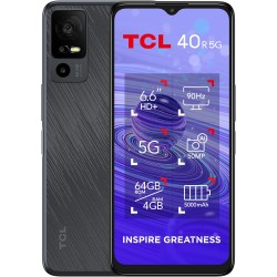 TCL 40R 5G  - 64 GO - STARLIGHT BLACK