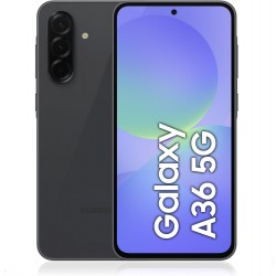 SAMSUNG A36 5G A366 - 128 GO - Noir- Europe