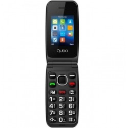 Mobile QUBO NEONWBK - Senior - 128 MB - 4G - Noir