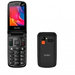Mobile QUBO P210NW - Senior - 128 MB - 4G - Noir
