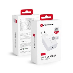 Chargeur secteur universel FORCELL avec USB type C 3A 45W avec fonction PD et QC 4.0