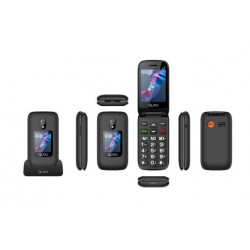 Mobile QUBO PD221 - Senior - 128 MB - 4G - Noir