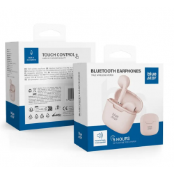 ECOUTEURS WIRELESS EARPHONES BLUE STAR ROSE