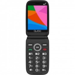 Mobile QUBO X-340- Senior - 4G - Noir